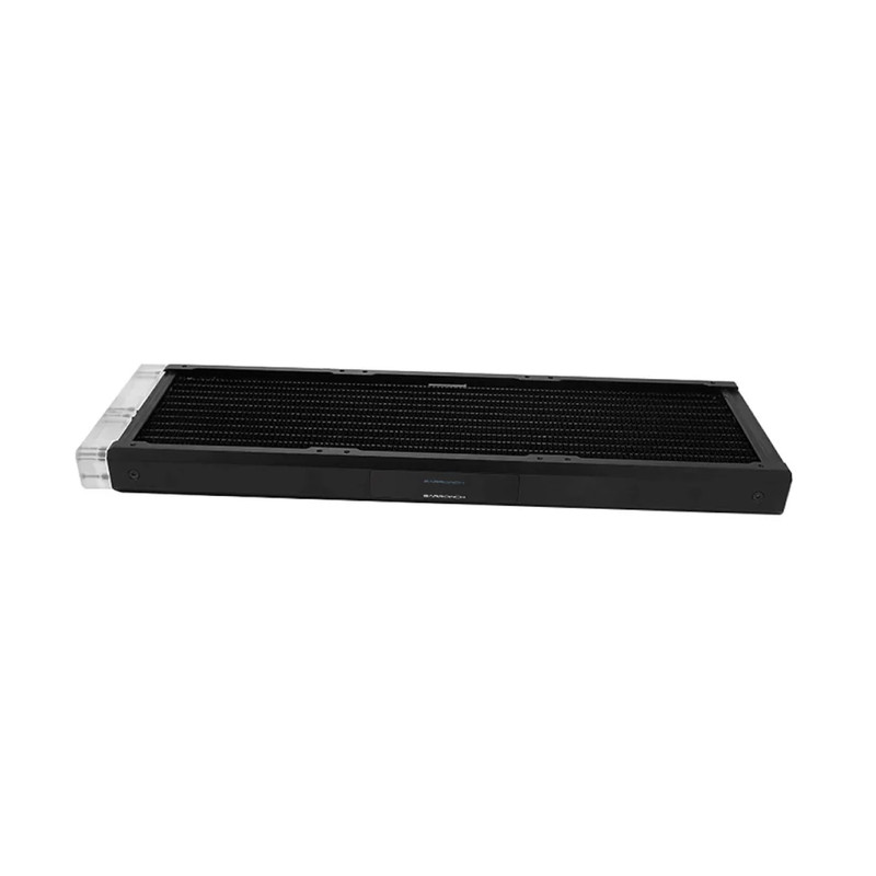 Barrowch Chameleon Fish Series Removable 360mm Radiator with Display Screen PMMA Edition - Black - مبرد